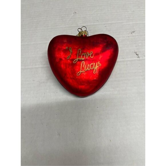 Rare 1998 Christopher Radko I Love Lucy “With Love Ethel And Fred” Ornament - Picture 2 of 2